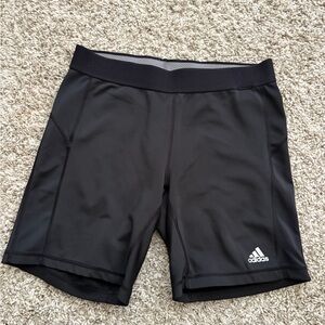 Adidas Techfit Black Compression Shorts